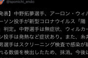 【阪神】中野拓夢とウィルカーソンがコロナ感染　糸井嘉男も感染の疑い
