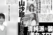【画像】某一流誌さん、ライン越え「檜山沙耶だけじゃない、キモい弱者男性を手玉にとる清純派を装う美女の本性」ﾆﾁｬｧ