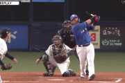 中日・中田翔、オープン戦1号ホームラン！