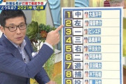 井端「中日の開幕オーダー、2番福留！」