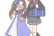 【FGO】制服姿のぐだ子＆ロリンチちゃん！！　仲良し姉妹いですね！！