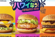 マクドナルドで7月28日よりハワイアンメニュー全8種が登場！全てハワイ州観光局の公認