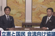 【旧悪夢悲報】立憲民主と国民民主、揉める　玉木「根本で折り合っていない」福山「何を言っているのか分からない」