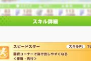 【ウマ娘】「スピードスター」と「一陣の風」はどっちが早いんや？