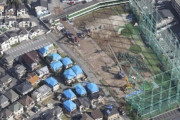 【千葉】台風で倒れた鉄柱の撤去作業終わる…市原ゴルフガーデン