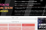 【悲報】「東京ゲームショウ2020」の中止決定。オンライン開催を検討