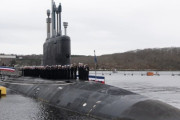 米海軍潜水艦基地でバージニア級攻撃型原子力潜水艦24番艦「アイオワ」の就役式典が開催！