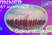 BEST JAPAN ACTは櫻坂46！ヨーロッパ最大の音楽授賞式「2021 MTV EMA」特番放送を受けてキャプテン菅井友香の感謝メッセージ全文が公開