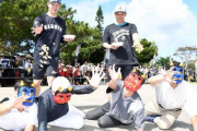 動画　ロッテ小島＆種市の開幕投手候補コンビが豆まき