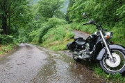 【画像】バイクでやばい場所走った
