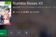 【朗報】Xboxのセールで『ランブルローズXX』とかいう変態ゲームが売れまくる