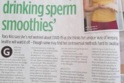 【画像】感染対策に「精子スムージー」が効くとまんさんの間で話題に