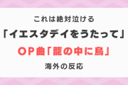 アニメ『イエスタデイをうたって』のED曲「籠の中に鳥」に対する海外の反応