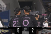 7月31日　ロッテ２－５オリックス　荻野先頭打者弾で初回から先制するもすぐさま逆転…カード3タテを喫し4連敗で借金突入