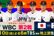 【侍ジャパン】韓国戦もTBSが中継　テレビ関係者「野球に興味なかった人も見ている」WBC史上最高視聴率更新？の声も
