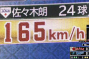佐々木朗希、自己最速の165キロきたぁぁぁぁ！！