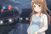 【病院の医師は因果関係なしと説明】妊娠中の女性搬送中に救急車が脱輪事故…搬送18分遅れその後流産・道幅狭い道路で対向のトラック避け側溝に脱輪
