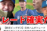 阪神、日ハムのトレードが近日中に発表か！？