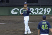 西武２軍、奥川くんにプロの洗礼を浴びる