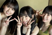 SKE48倉島杏実、原優寧、大村杏のグラビアオフショットを公開