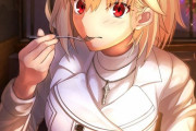 【FGO】ケーキを食べるアルクイラスト！！　可愛いなアルクｗ
