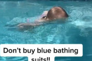 【育児】「子どもに青の水着は買わないで」　あれ？スク水は？