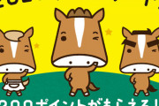 【PATにつけろよ】JRA　UMACA投票の0.5%ポイントサービス導入