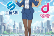 【悲報】住信SBIネット銀行、「ドコモSMTBネット銀行」に社名変更へ