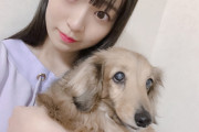 乃木坂46・阪口珠美ちゃん、愛犬との可愛い２ショット！！！