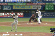 【ヤクルト対巨人24回戦】ヤクルト、１回裏１アウト三塁から内山のタイムリーツーベースで先制！！！！！！！！