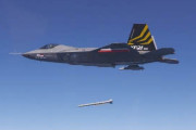 韓国軍、国産戦闘機KF-21で空対空ミサイル「ミーティア」の発射実験…1機に4発を装着可能！