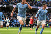 【プレミアリーグ】圧巻のハーランド＆フォーデンがハットの共演！　シティがユナイテッドに大量6ゴールを奪って今季最初のマンチェスターダービー制す