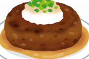 【画像】すっごいかわいい、おろしハンバーグｗｗｗｗ