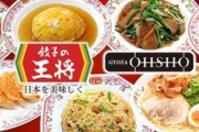 餃子の王将､2月14日に値上げ 餃子1皿341円→363円､炒飯627円→693円(東日本エリア･税込)