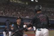 ロッテ石川慎吾 打率.524(21-11) OPS1.212