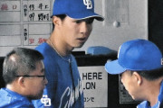 【中日】負傷交代の福永裕基、「今はちょっと…」名古屋へ戻り検査へ　井上監督「大事に至らないことを願います」