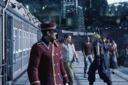 JR東海がFF7とコラボ クラウドが鉄道職員の姿に