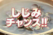 【速報】しじみチャンス