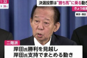 【掌返し】二階「岸田さんに入れます。河野？あんな負け犬は用済みだ」これが政治だ