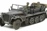「ドイツ 1トンハーフトラック Sd.Kfz.10」…タミヤより4月16日頃発売車体パーツはイタレリ社製！