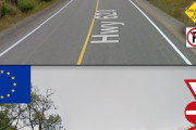 ヨーロッパとアメリカの道路標識、お前らどっちのほうが好き？
