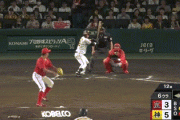 【阪神対広島23回戦】阪神、6回裏1アウト一二塁から前川のタイムリーツーベースでリードを再び3点差に広げる！前川は今日猛打賞！！！！！！！！！！！！！！