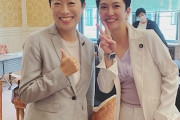 【片想い】立憲・辻元清美「蓮舫は、心から、東京ラブ♡です。上昇思考のため都政を踏み台にしません」