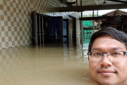 現在カンボジアで大洪水が起きてるけどみんな楽しそう