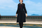 【FF14】「長すぎて芋臭い」「これがちょうどいい」課金セーラー服のスカート丈の長さを巡って議論に