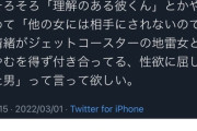 【悲報】「理解のある彼くん」、新たな蔑称が決まるｗｗｗｗ