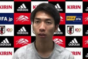 【日本代表】「アイコンタクト」と絶妙アシストの川辺駿、自身の課題にも言及「フィジカルを上げていかないと」