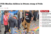 【リベラル混乱】カナダで「ポリコレvsイスラム 新型宗教戦争開始」レインボーフラッグを踏み付ける