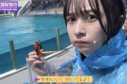 イカ焼きを食べる鈴木絢音ちゃんがわんぱくで可愛すぎるｗｗｗ【乃木坂46】