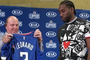 【NBA】LACとカワイへの処分決定！「1巡目指名権を5本剥奪」「罰金はチームに3000万ドル、カワイは70万ドル」「バルマー1年間の活動停止」、など